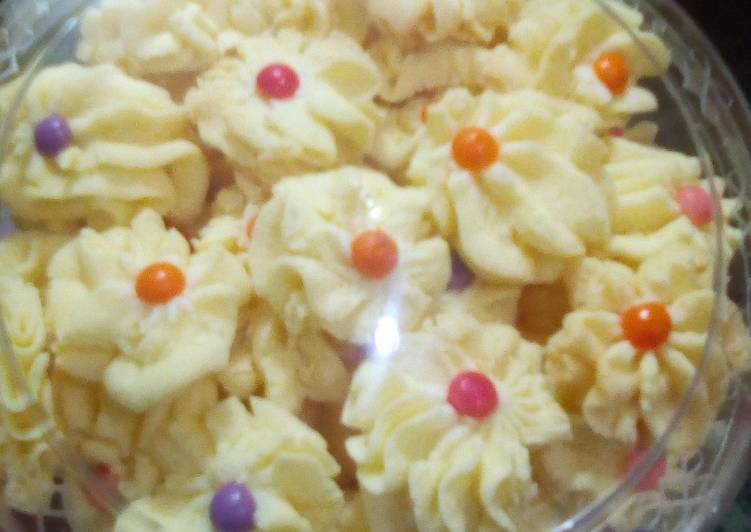 Cara memasak Semprit Susu Kress Anti Gagal