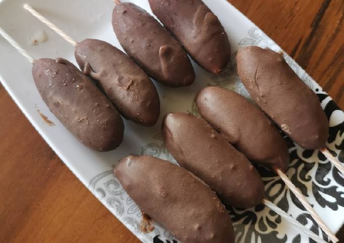 Yuk intip, Resep bikin Frozen choco banana yang menggugah selera