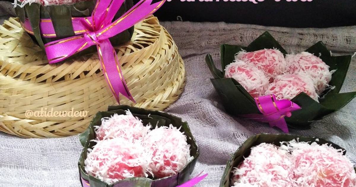 Resep Klepon Singkong With Takir Minimalis Pita Oleh Ati Dewanthi