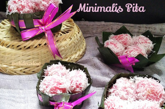 Cara Gampang Membuat Klepon Singkong With Takir Minimalis Pita Irit Anti Gagal