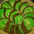Bolu kering marmer pandan