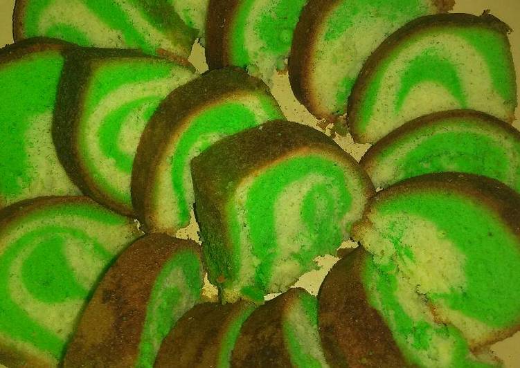 Bolu kering marmer pandan