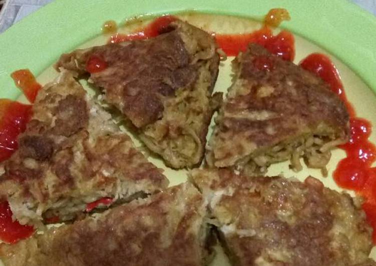 Omelete mie telor ala Mamud