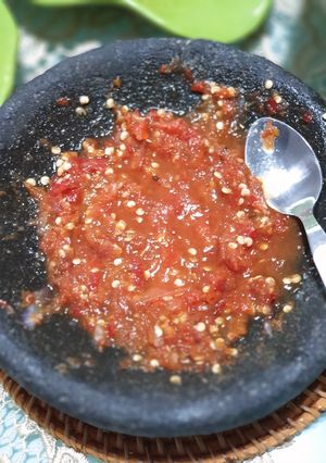 Foto resep Sambal mentah mahameru