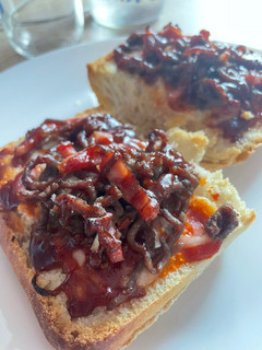 Una foto de Panini barbacoa