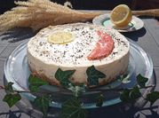 Une photo de cheesecake fromage blanc