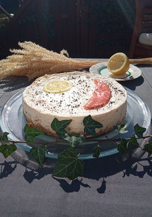 Une photo de Cheesecake au saumon