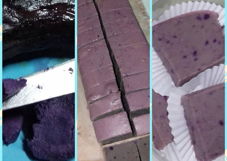 Cara Membuat Bolu ubi ungu (tanpa pengembang, tanpa pelembut), Enak Banget