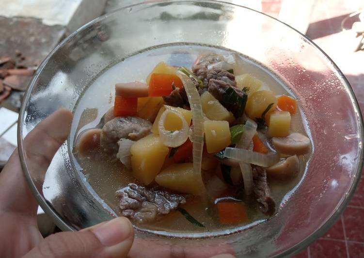 Resep Sup Daging Bikin Manjain Lidah