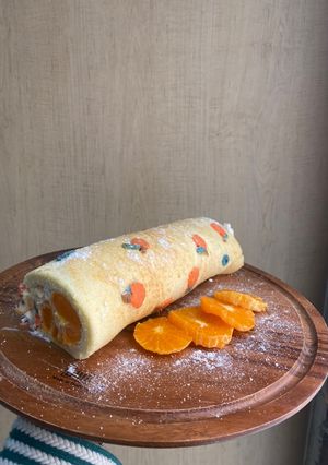 صورة لوصفة كيك رول باليوسف الافندي