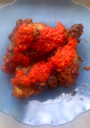 Foto resep ayam bakar sambal rebus lezat