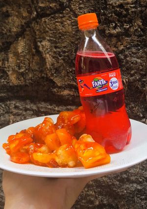 Foto resep Udang Goreng Tepung Asam Manis Fanta