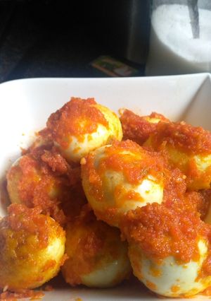 Foto resep Telur Balado Simpel Anak Kosan