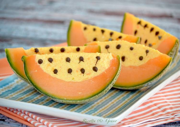 Semifreddo al melone