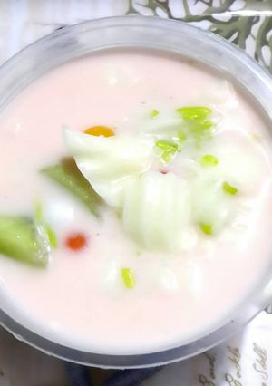 Foto resep Es Kopyor Tape Jelly