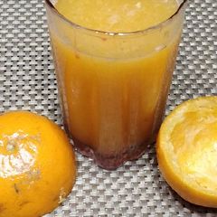 A picture of Orange Moctail.