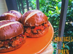 Una foto de Mi "Sloppy Joe" Vegano!!