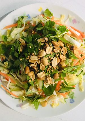 Hình của món Salad cuối tuần.