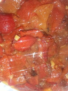 صورة لوصفة فلفل أحمر مشرمل