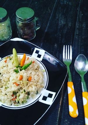Foto resep Nasi goreng sayuran