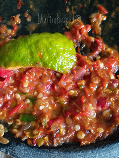 Foto resep Sambal terasi tanpa tomat