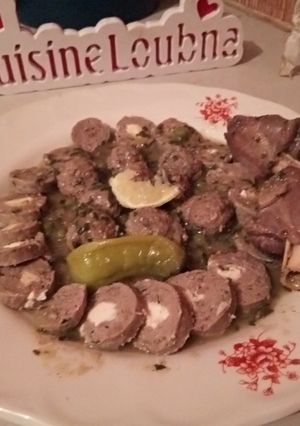 صورة لوصفة رولي لحم المفروم بالجبن