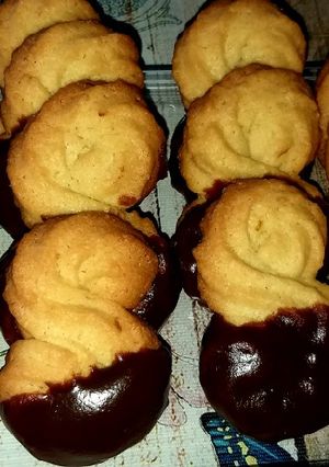 O poză a rețetei Biscuiți cu ciocolată.