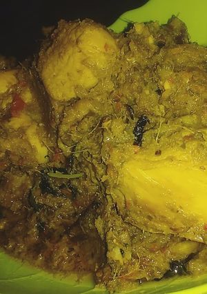 Foto resep Ayam bumbu rica-rica daun kemangi