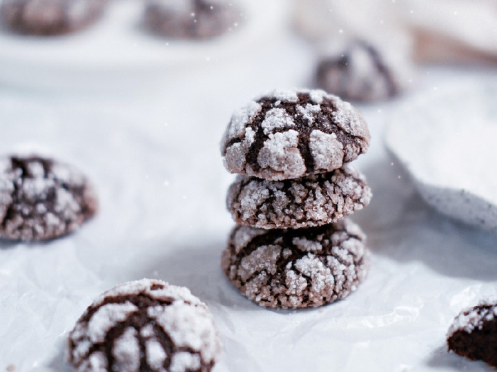 Bagaimana Membuat Choco Crinkle Cookies, Bikin Ngiler