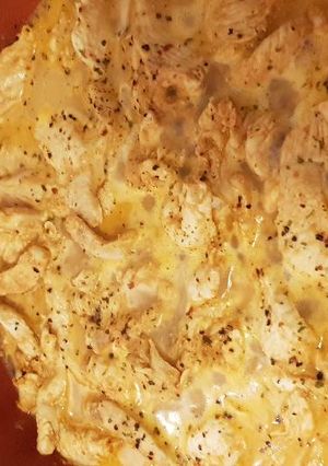 A picture of Chicken breast with mozzarell.