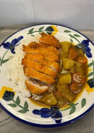 Foto resep Chicken katsu curry