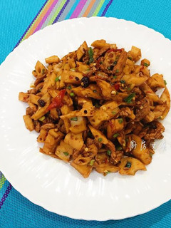 豆鼓蓮藕炒肉絲 的食譜成品照片
