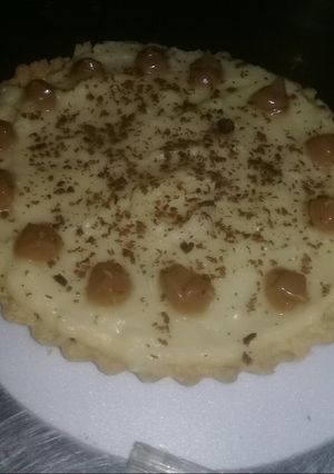 Una foto de Tarta de Crema pastelera