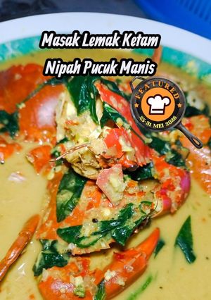 Gambar Masak Lemak Ketam Nipah Pucuk Manis