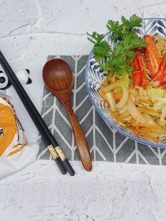 統一麵肉骨茶風味什錦炒泡麵~零失敗的美味料理 的食譜成品照片