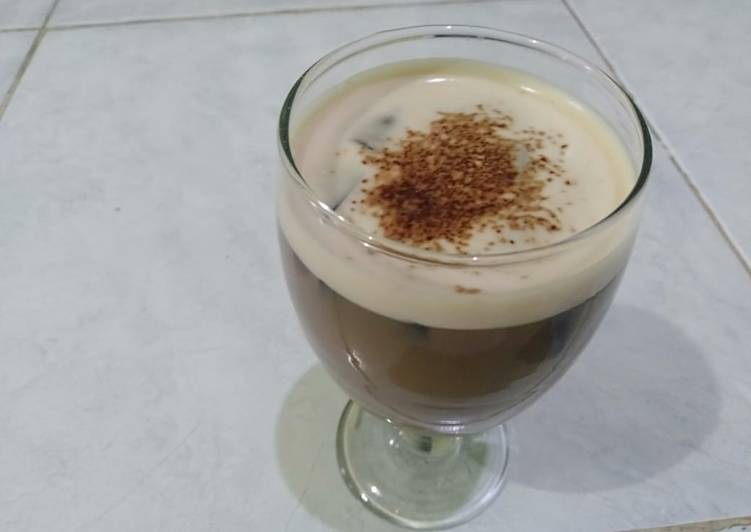 Cara termudah untuk Musim Semi AppetizingEs Cincau Capucinno Choco Granule