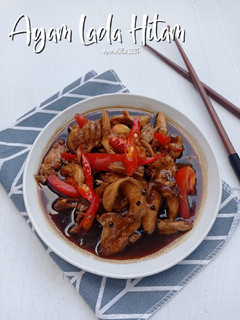 Foto resep Ayam Lada Hitam