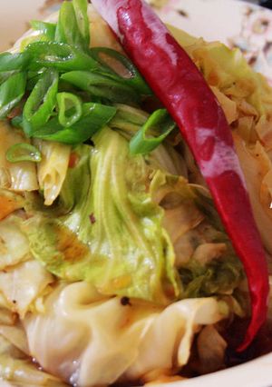 香滷高麗菜 的食譜成品照片