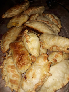 Una foto de Empanadas de choclo al horno