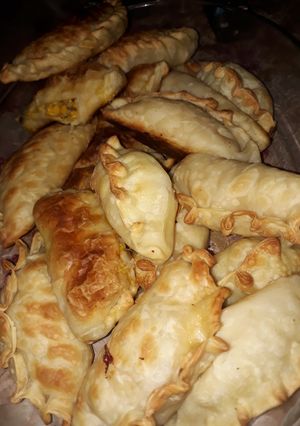 Una foto de Empanadas de choclo al horno