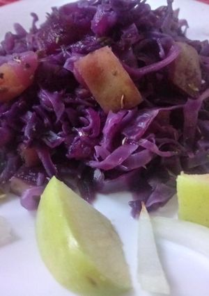 Una foto de Repollo agridulce