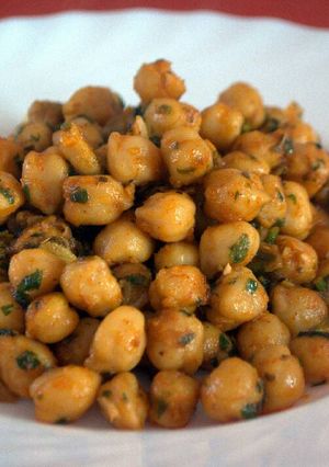 Una foto de Garbanzos fritos