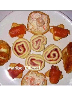 Una foto de Canapés variados