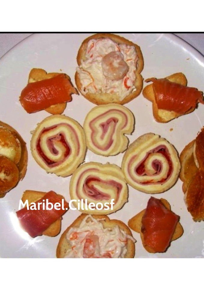 Una foto de Canapés variados