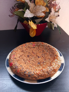 Una foto de Tortilla de lentejas