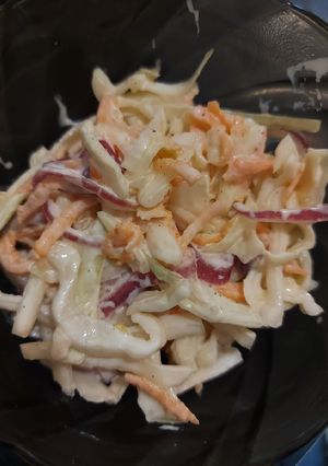 Coleslow (amerikai) saláta 🥗 recept fotója
