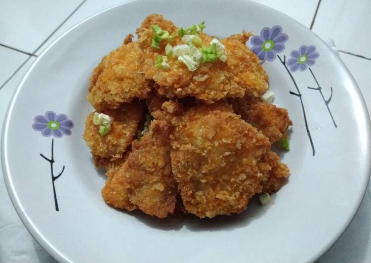 Resep Ayam sihlin / crispy homemade, Sempurna