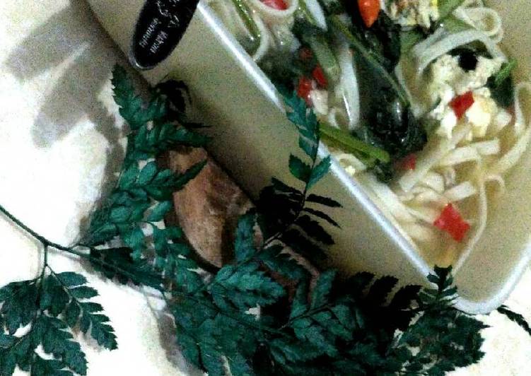 Mie KungCan (Kangkung Belacan) Kuah