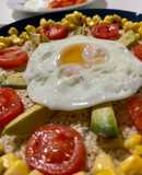 Porridge Salato 🍳🥑🍅🌽