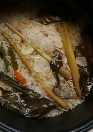 Foto resep Nasi liwet teri rice cooker cemplang cemplung